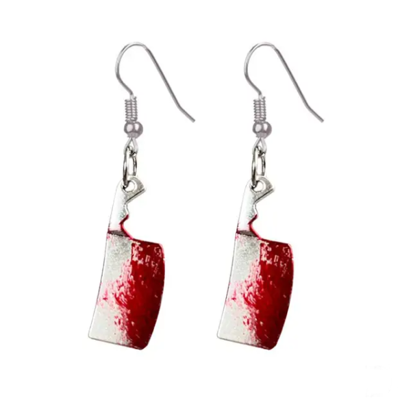 Meat Chopper Earrings