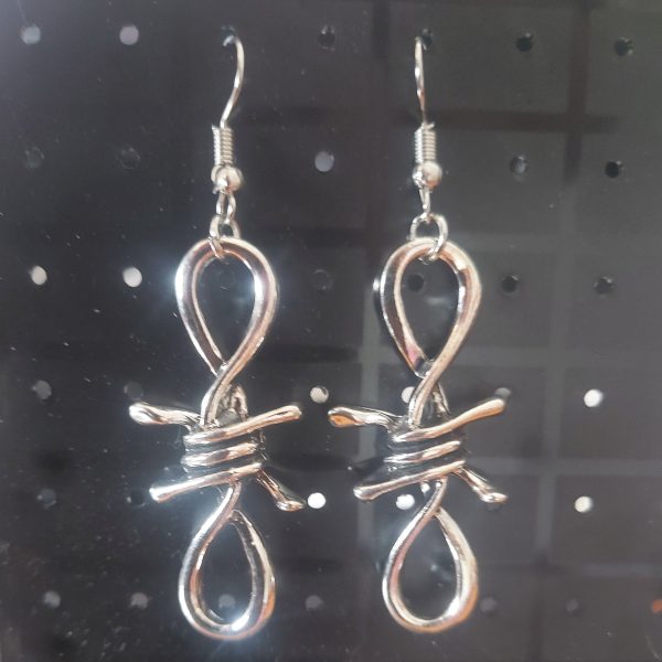 Barbed Wire Earrings