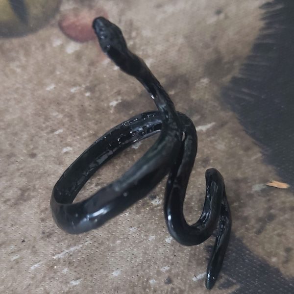 Black Snake Ring