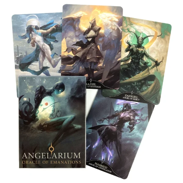 Cărți Oracol » Angelarium: Oracle of Emanations - imagine 3