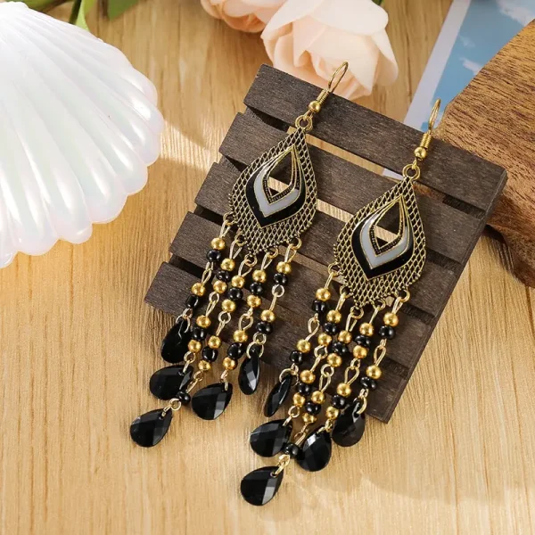 Black Cherokee Earrings