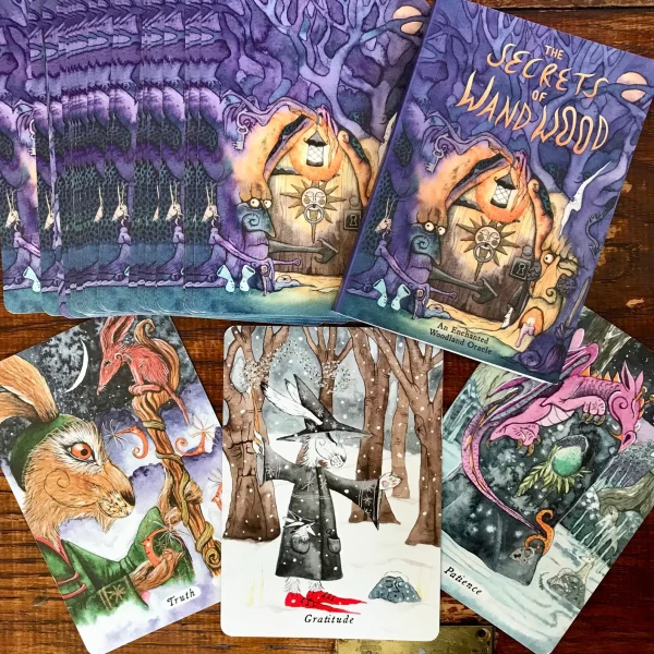 Cărți Oracol » Secrets of Wand Wood: An Enchanted Woodland Oracle - imagine 2