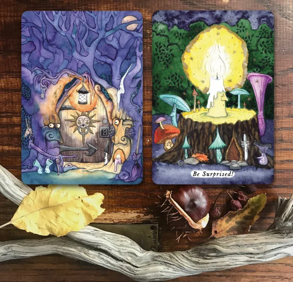 Cărți Oracol » Secrets of Wand Wood: An Enchanted Woodland Oracle - imagine 5
