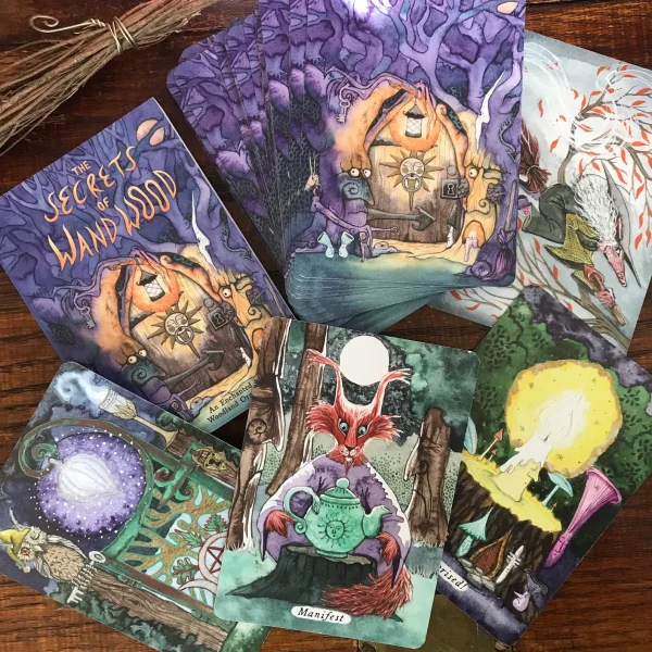 Cărți Oracol » Secrets of Wand Wood: An Enchanted Woodland Oracle - imagine 6