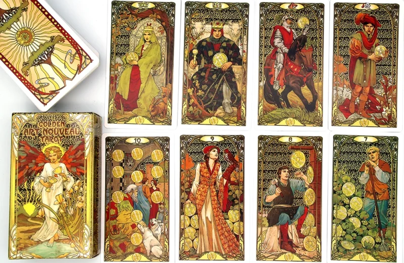 Art Nouveau Tarot Carss