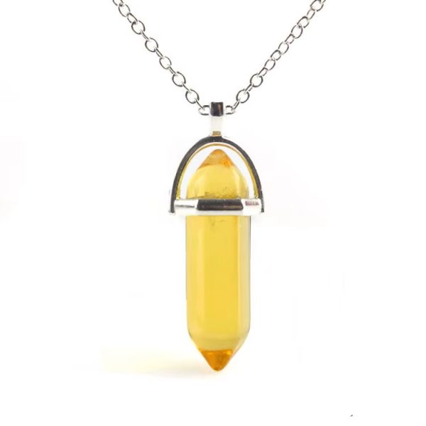 Colier talisman din Citrin - imagine 5