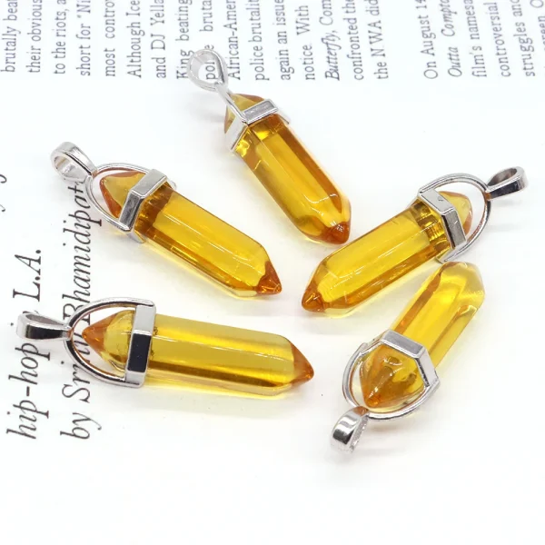 Colier talisman din Citrin - imagine 6