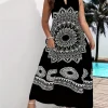 Floral Mandalla Dress - detaliu