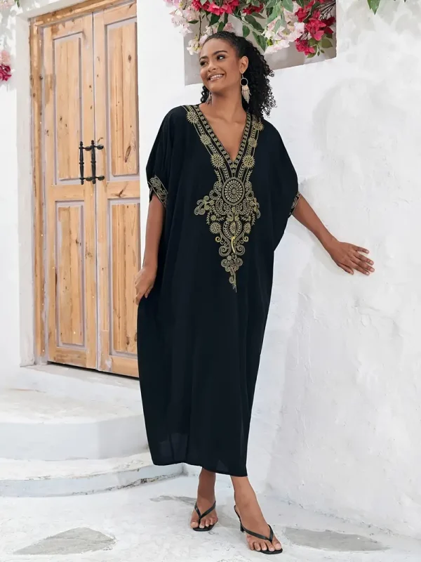 Rochie Maxi - Kaftan - detaliu