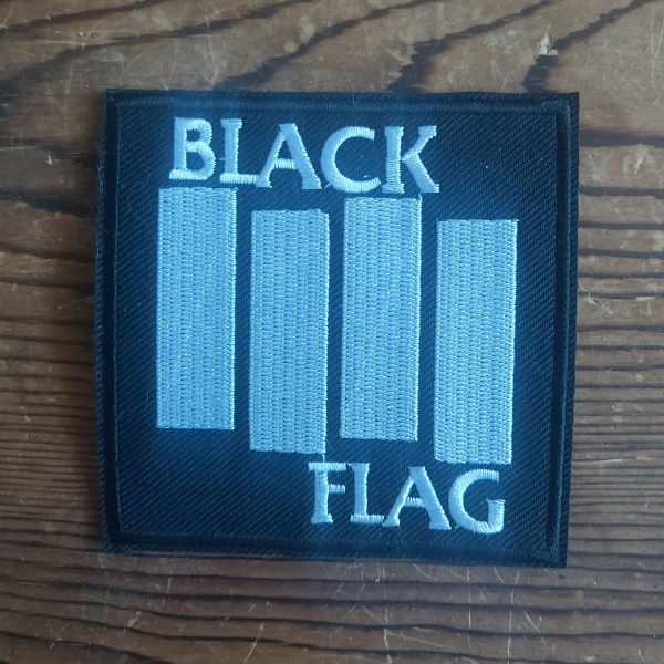 Black Flag Textile Patch