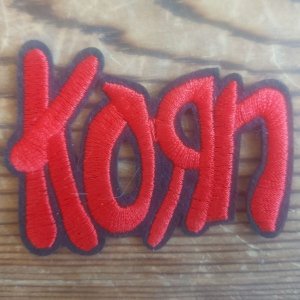 Korn Textile Patch