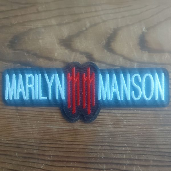 Marilyn Manson Textile Patch