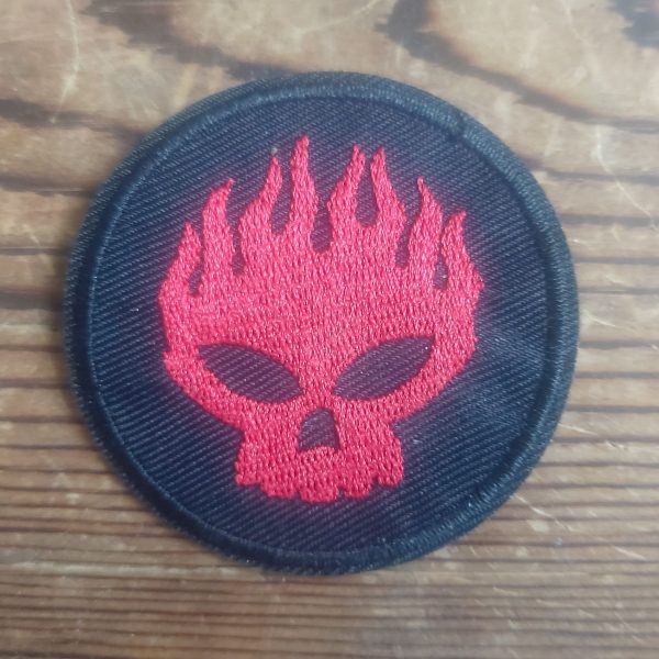 Offspring Red Textile Patch