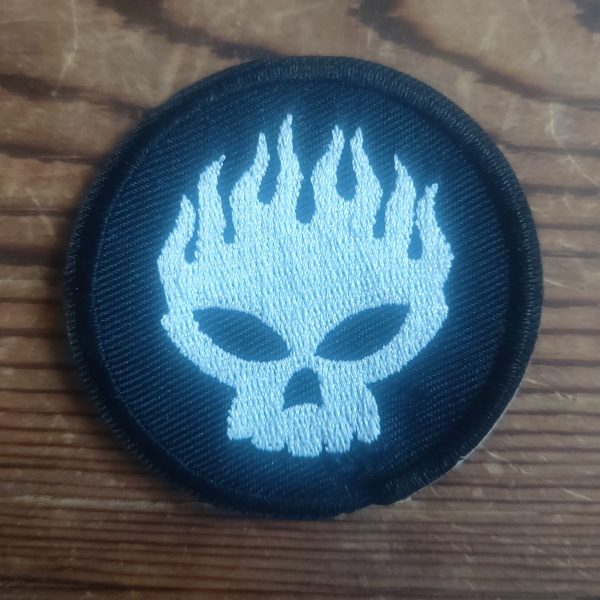 Offspring White Textile Patch