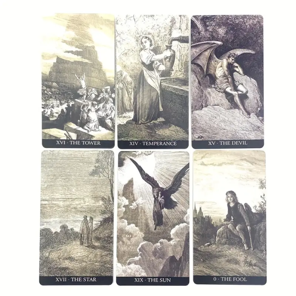 Cărți Tarot » Gustave Doré Tarot - imagine 4