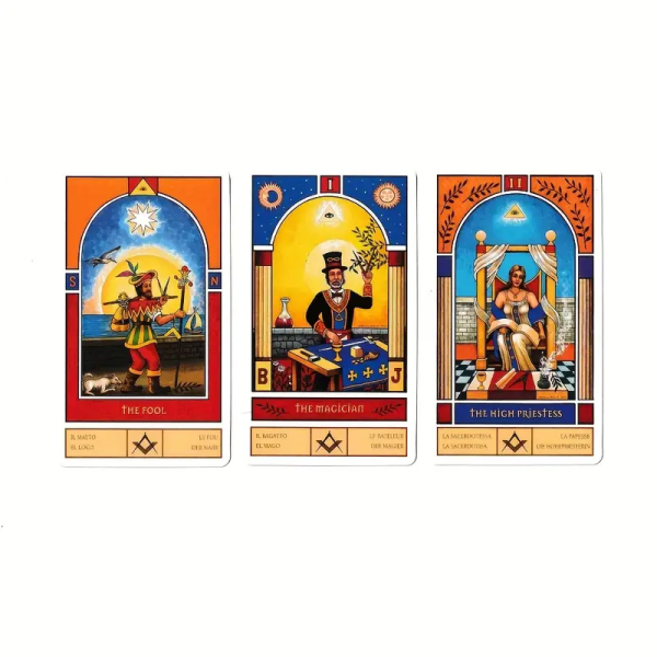 Cărți Tarot » Masonic Tarot - imagine 2