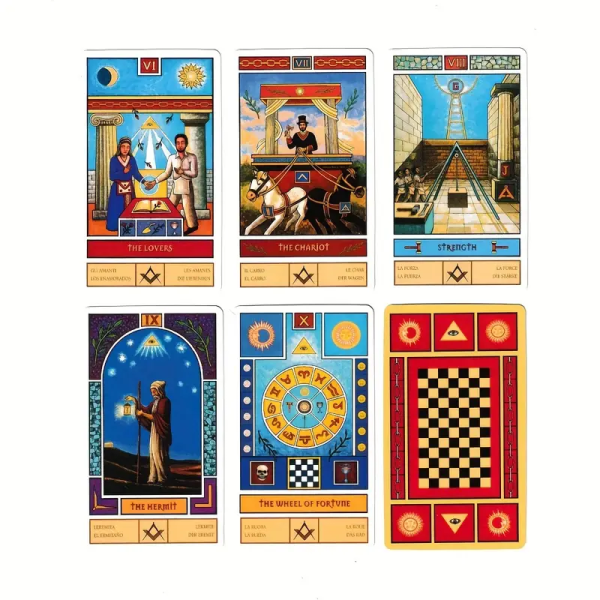 Cărți Tarot » Masonic Tarot - imagine 3