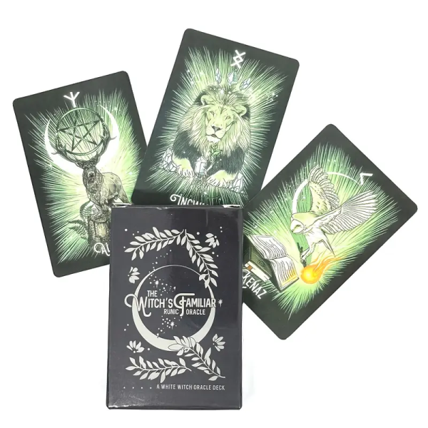 Witch's Familiar Runic Oracle Cards - imagine 3