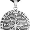 Colier cu Medalion Vegvísir - imagine 4