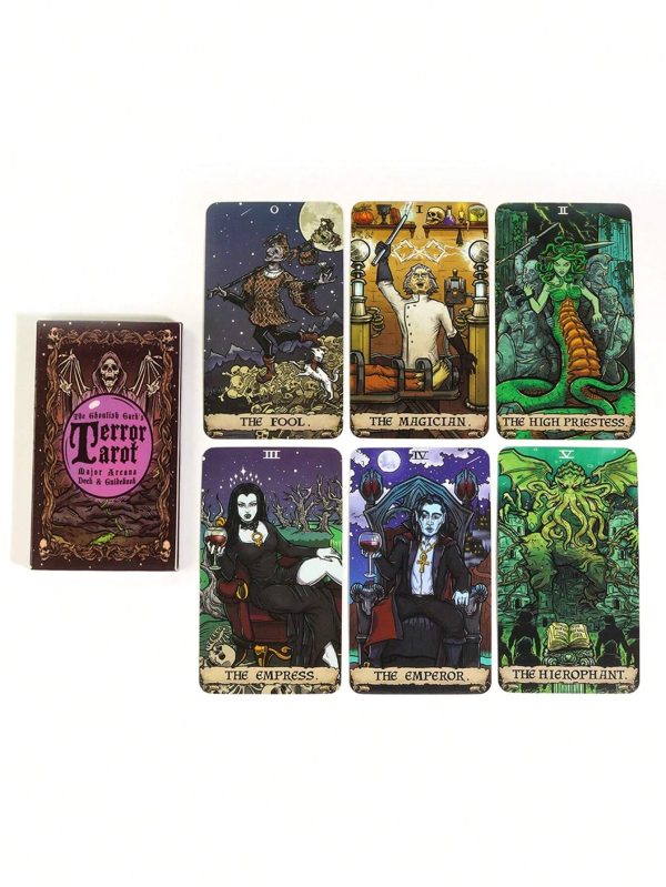 Cărți Tarot » Terror Tarot (Major Arcana Deck & Guidebook) - imagine 3