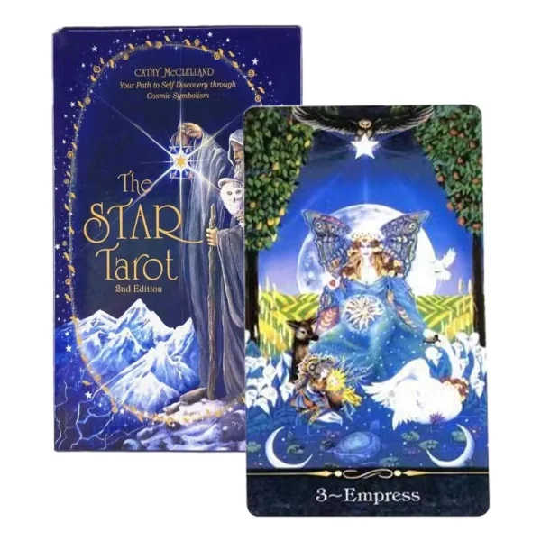 Cărți Tarot » The Star Tarot: Your Path to Self-Discovery Through Cosmic Symbolism (2nd Edition) - imagine 2