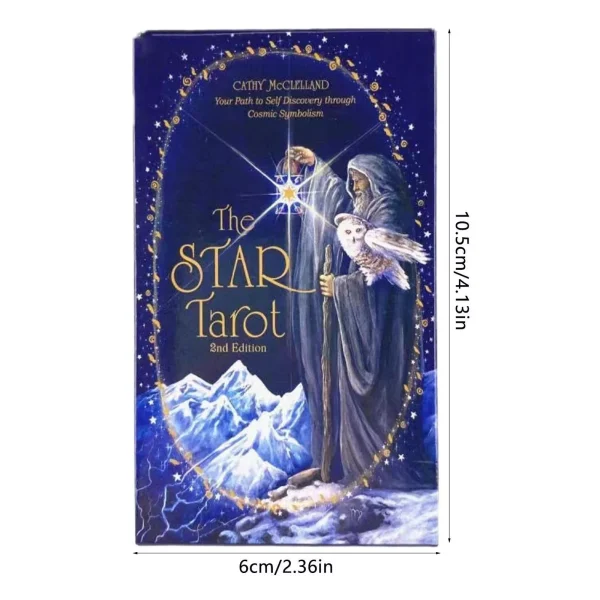 Cărți Tarot » The Star Tarot: Your Path to Self-Discovery Through Cosmic Symbolism (2nd Edition) - imagine 4