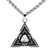 Valknut Symbol Necklace