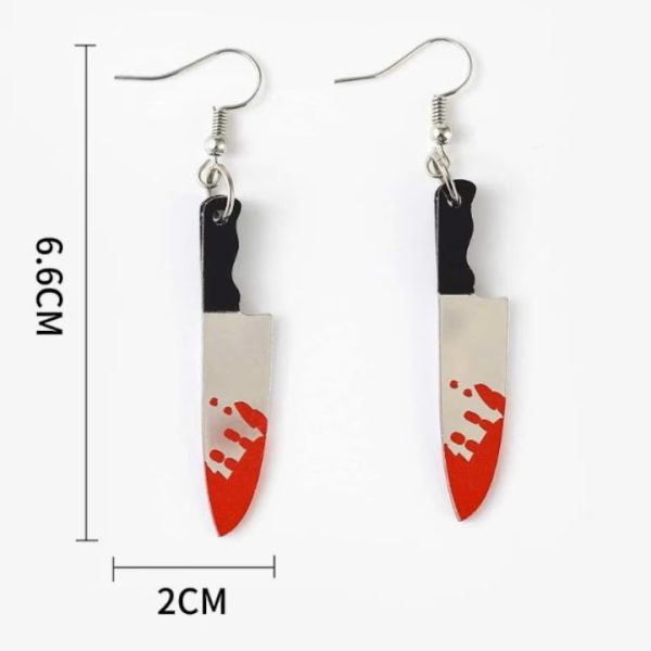Cercei suspendați, Bloody Knife - imagine 4