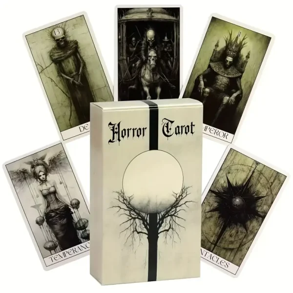 Cărți Tarot » Horror Psychological Tarot - imagine 2