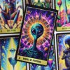 Cărți tarot » Alien Tarot - imagine 3