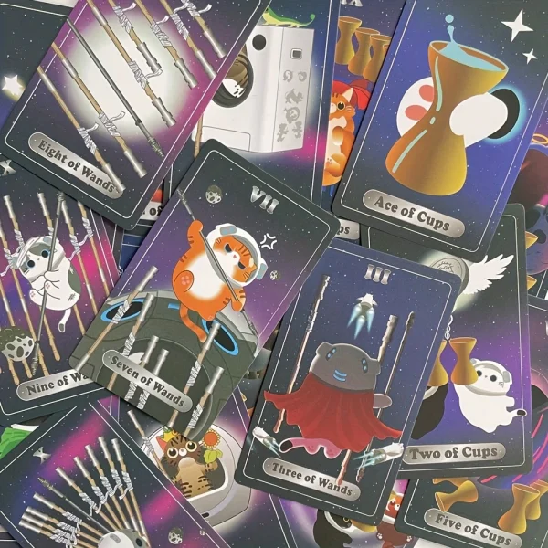 Cărți tarot » UniverCat Tarot - imagine 4