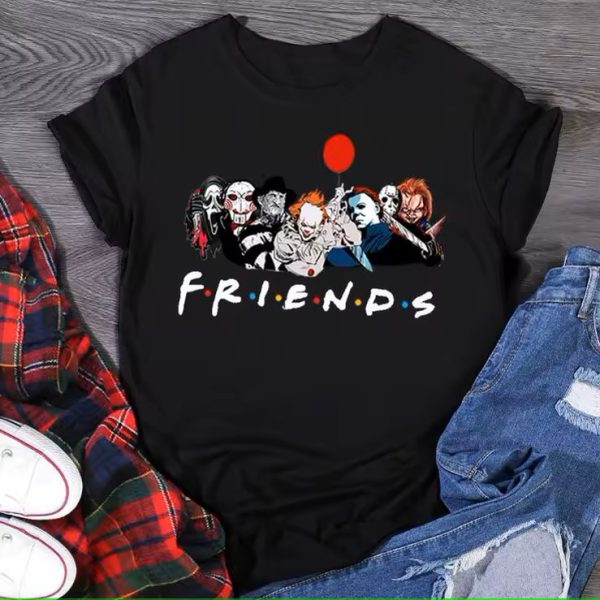 Tricou Horror Friends - imagine 2