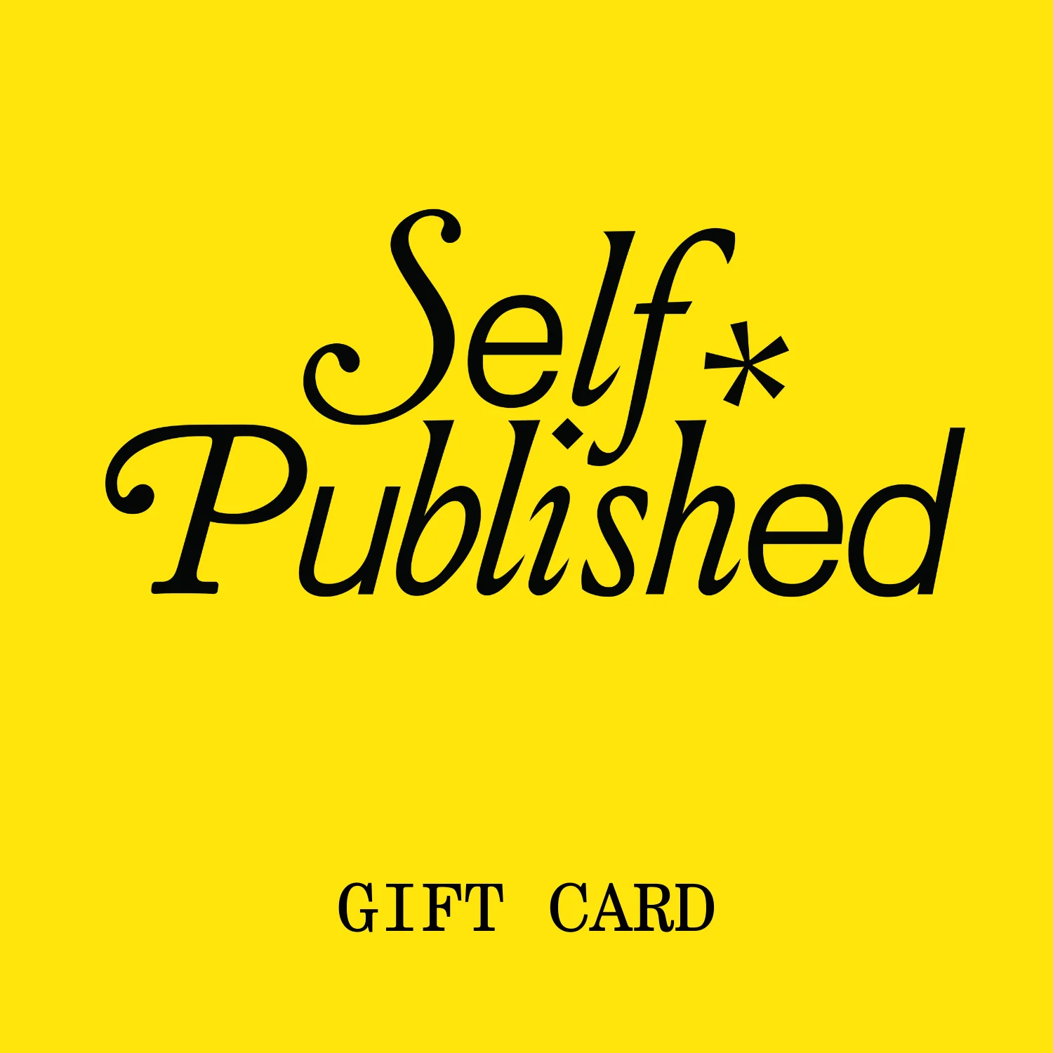 self published