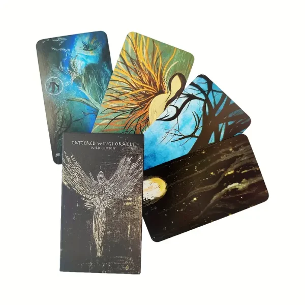 Cărți Oracol » Tattered Wings Oracle: Wild Edition - imagine 3