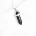Colier talisman din Howlit Negru