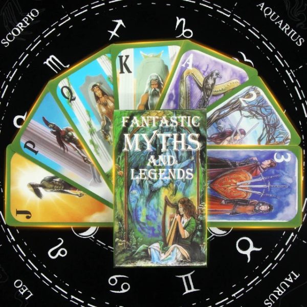 Cărți Tarot » Fantastic Myths and Legends - imagine 8