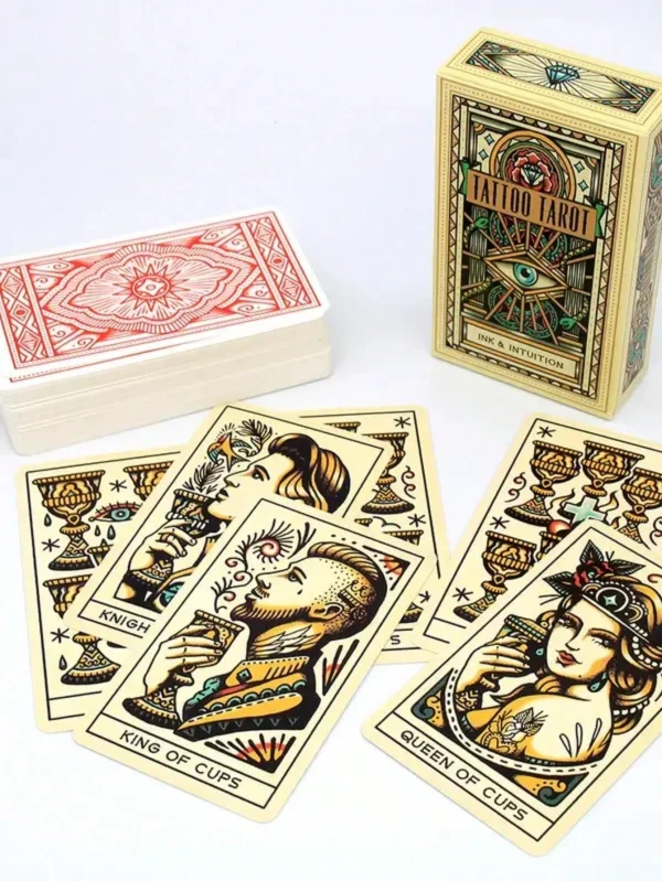 Cărți Tarot » Tattoo Tarot: Ink & Intuition - imagine 3