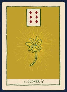 Clover Lenormand Card