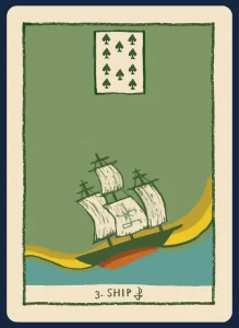 Ship Lenormand Card