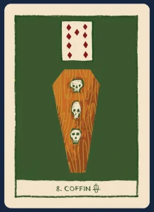 Coffin Lenormand Card