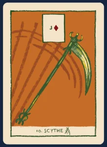 Scythe Lenormand Card