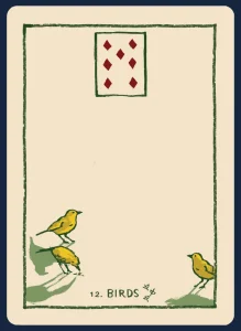Birds Lenormand Card