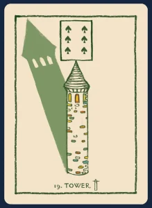 Lenormand Tower Card
