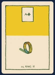 Lenormand Ring Card