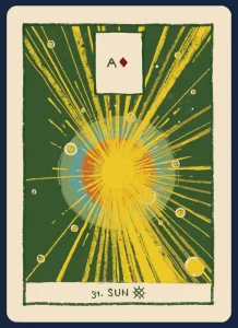 Lenormand Sun Card
