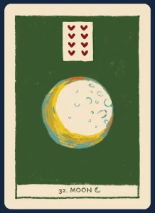 Lenormand Moon Card